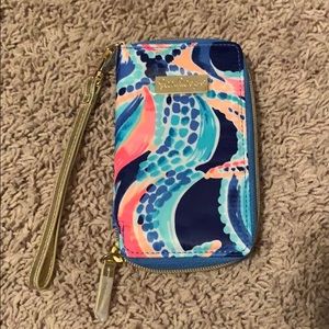 Lilly Pulitzer wallet - ocean jewels